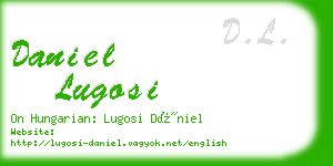 daniel lugosi business card